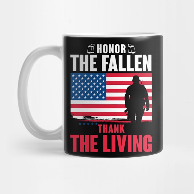 Honor the fallen thank the living Memorial Day 2020 by snnt